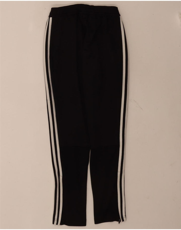 Adidas Boys Tracksuit Trousers 11-12 Years  Black Polyester