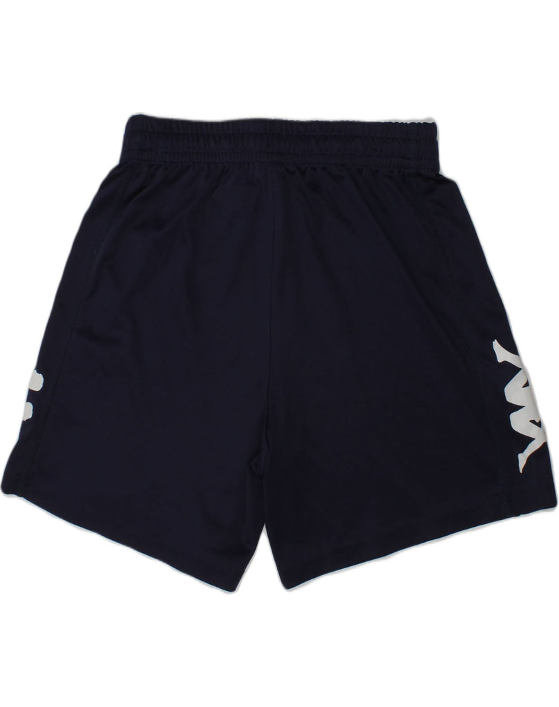 KAPPA Boys Graphic Sport Shorts 11-12 Years Navy Blue | Vintage Kappa | Thrift | Second-Hand Kappa | Used Clothing | Messina Hembry 