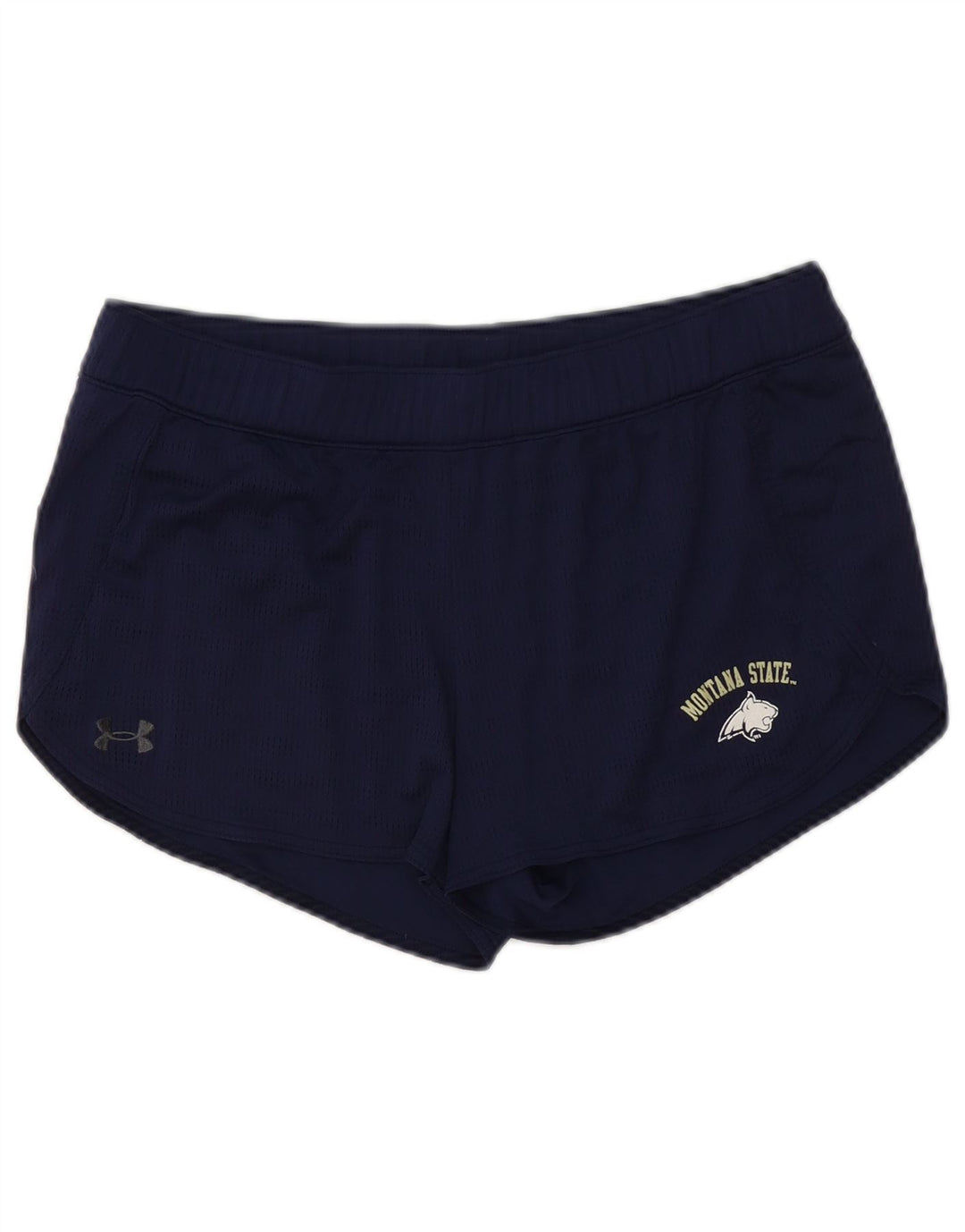 Under Armour Womens Montana Sport Shorts UK 16 Large Navy Blue Polyester