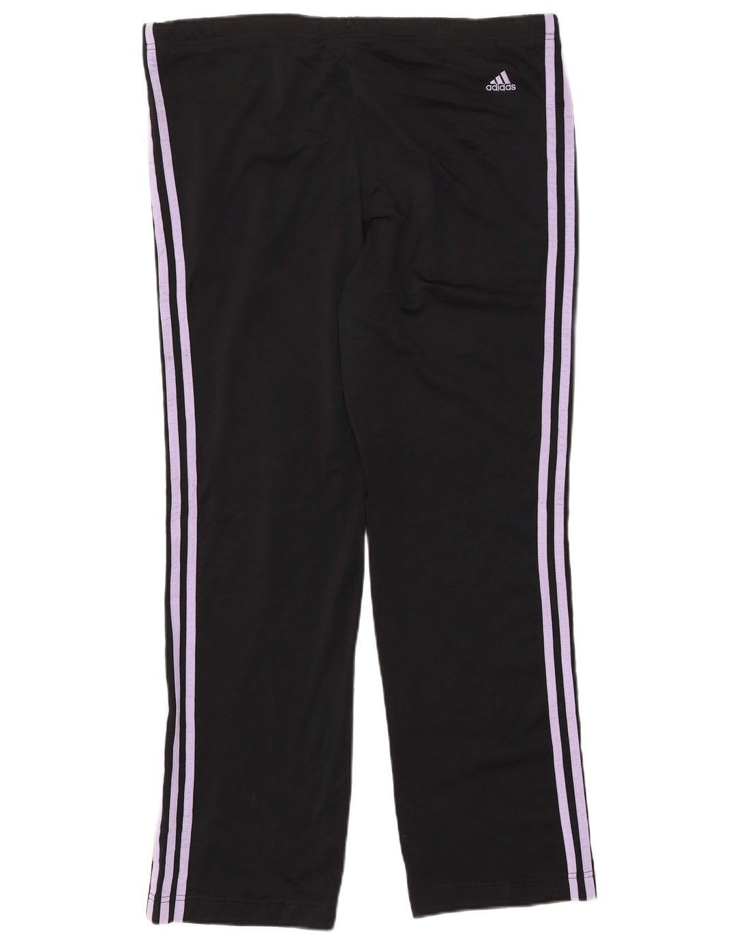 ADIDAS Womens Tracksuit Trousers UK 14 Medium  Black