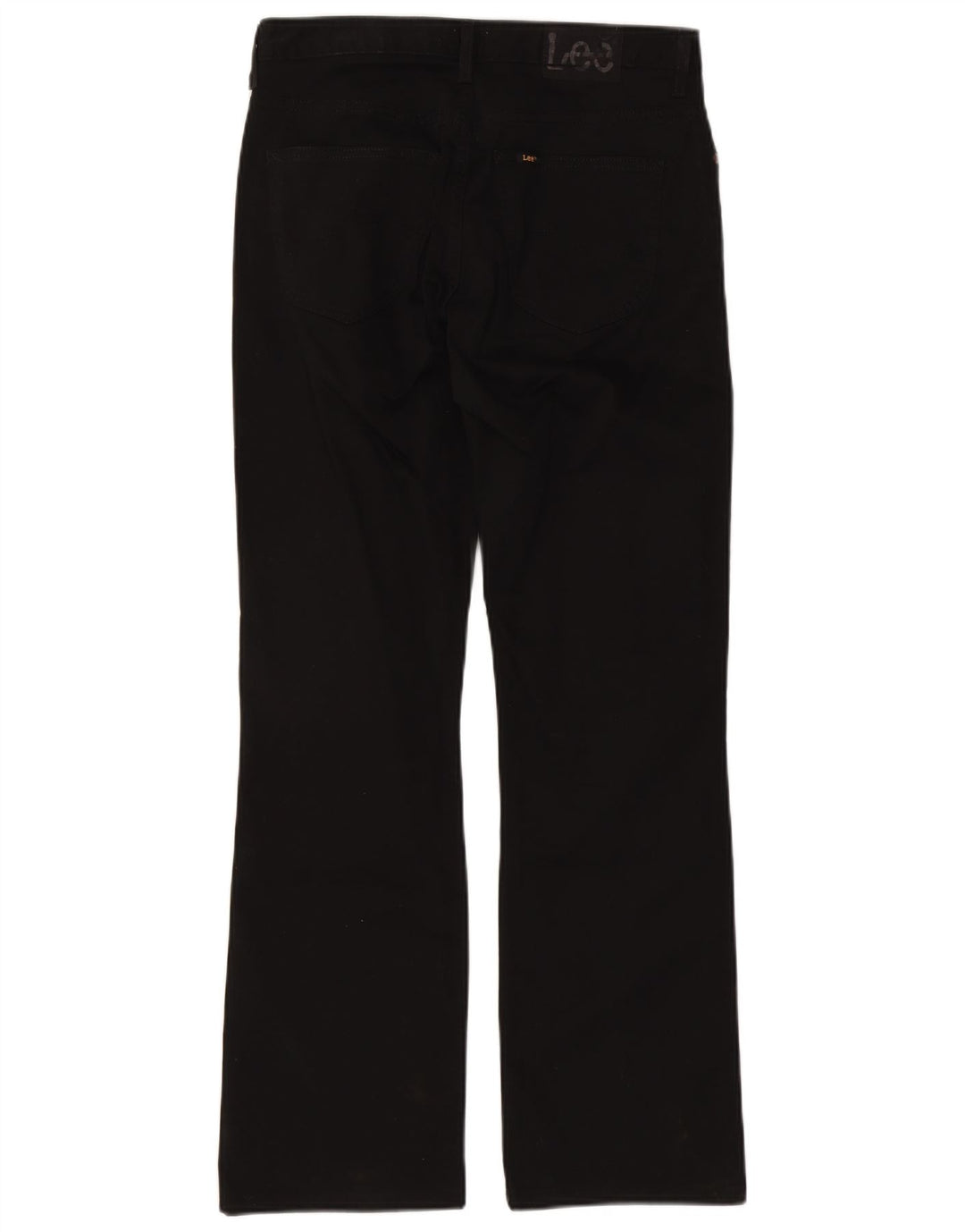 Lee Womens Cameron Bootcut Casual Trousers W32 L33 Black Cotton