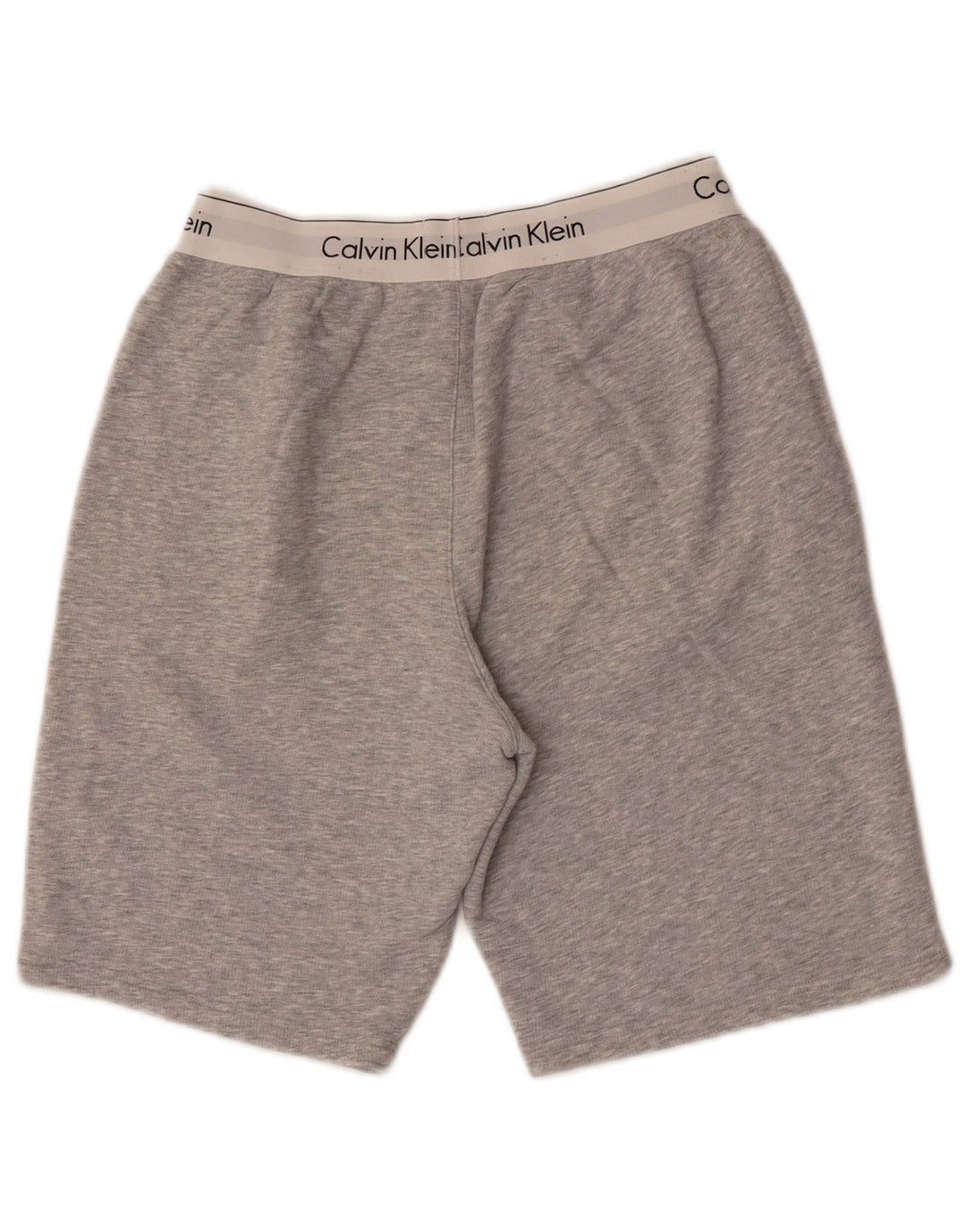 Calvin Klein Mens Graphic Sport Shorts Small  Grey Cotton