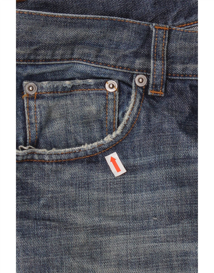 Prada Mens Straight Jeans W33 L30 Blue Cotton