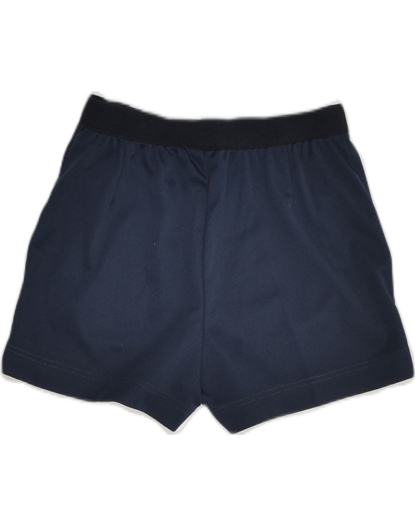 AUSTRALIAN L'ALPINA Boys Chino Shorts 10-11 Years W23 Navy Blue Polyester | Vintage AUSTRALIAN L'ALPINA | Thrift | Second-Hand AUSTRALIAN L'ALPINA | Used Clothing | Messina Hembry 