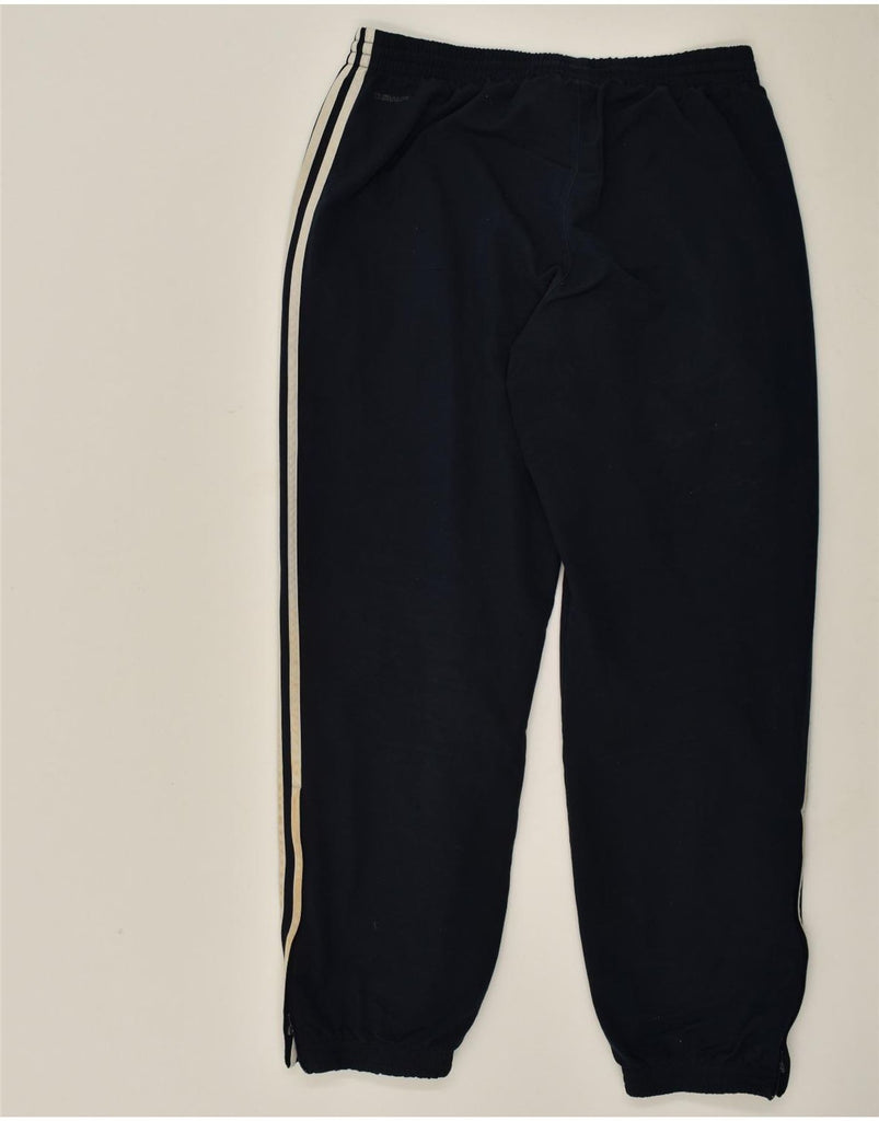 ADIDAS Mens Tracksuit Trousers Joggers Large Navy Blue Polyester | Vintage Adidas | Thrift | Second-Hand Adidas | Used Clothing | Messina Hembry 