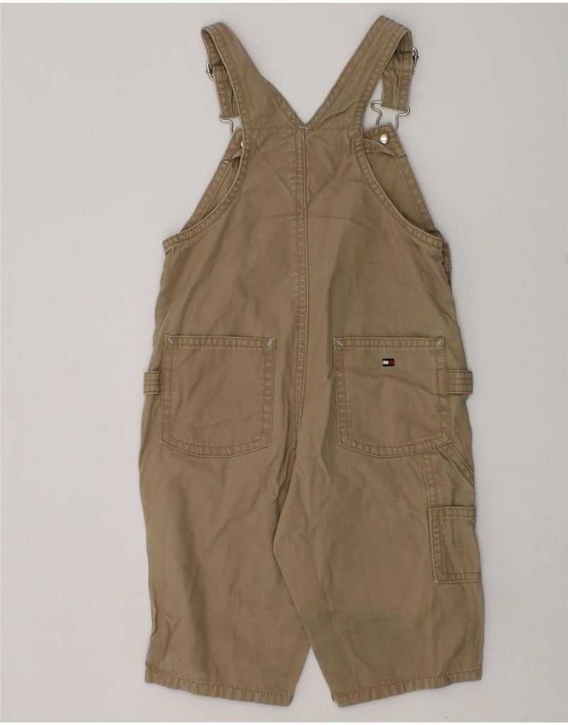 TOMMY HILFIGER Baby Boys Dungarees Trousers 6-9 Months Brown Cotton | Vintage Tommy Hilfiger | Thrift | Second-Hand Tommy Hilfiger | Used Clothing | Messina Hembry 