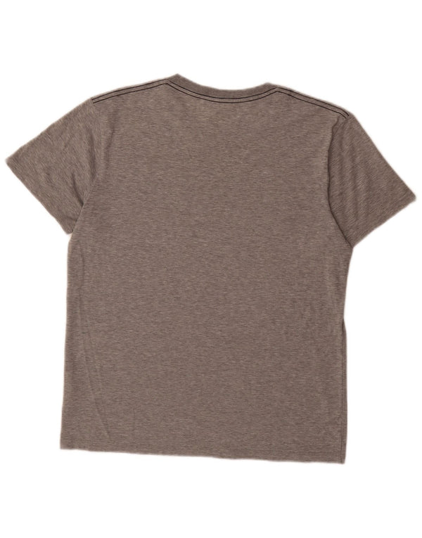 Nike Mens Graphic T-Shirt Top Small Grey Cotton