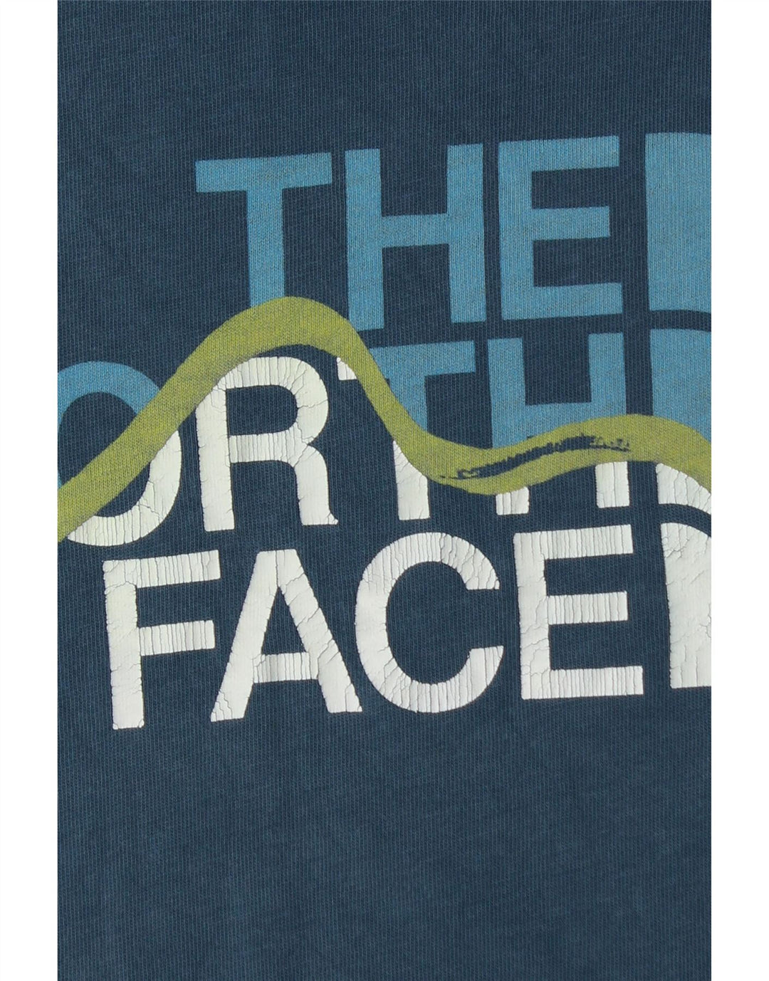 The North Face Mens Graphic T-Shirt Top XL Blue