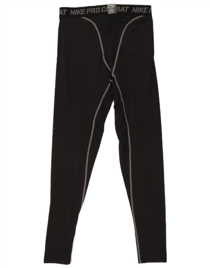 Nike Mens Compression Graphic Leggings Large Black