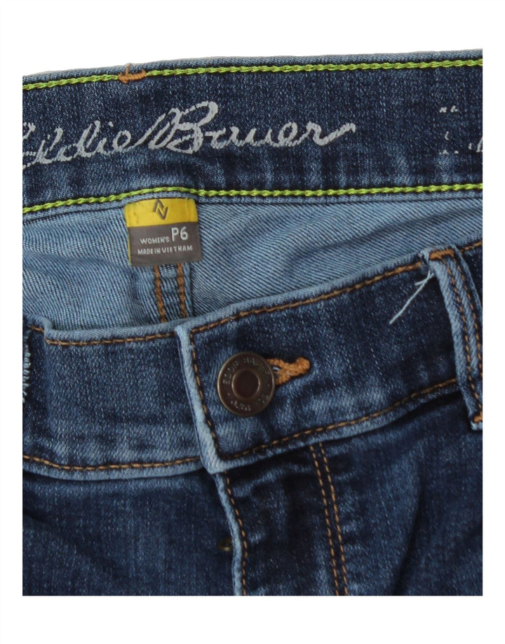 EDDIE BAUER Womens Petite Cropped Jeans US 6 Medium W30 L26 Blue Cotton Vintage Eddie Bauer and Second-Hand Eddie Bauer from Messina Hembry 