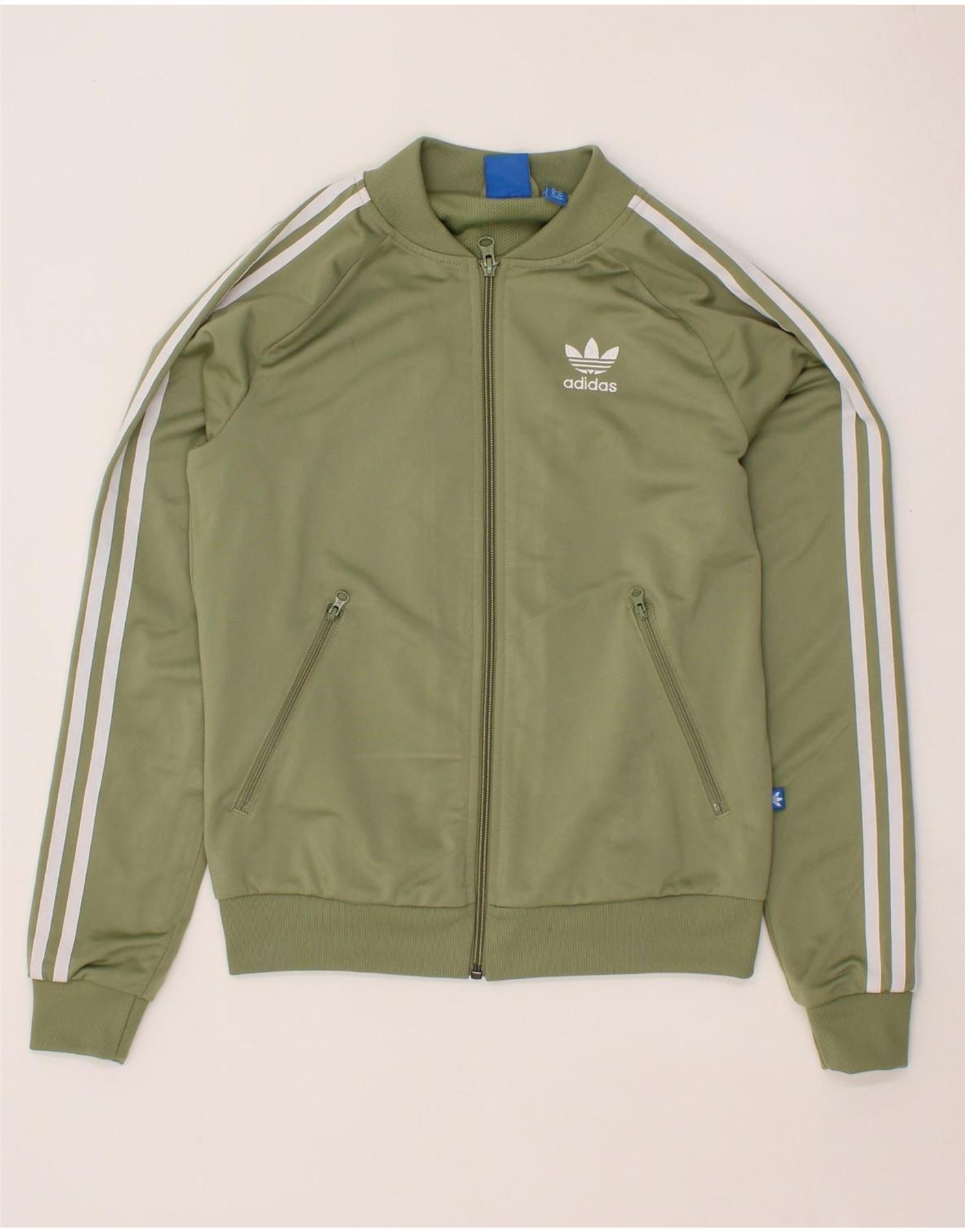 Adidas khaki track jacket online