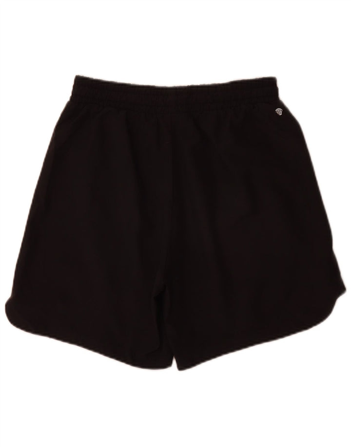 Adidas Womens Aeroready Sport Shorts UK 8 Small Black Polyester