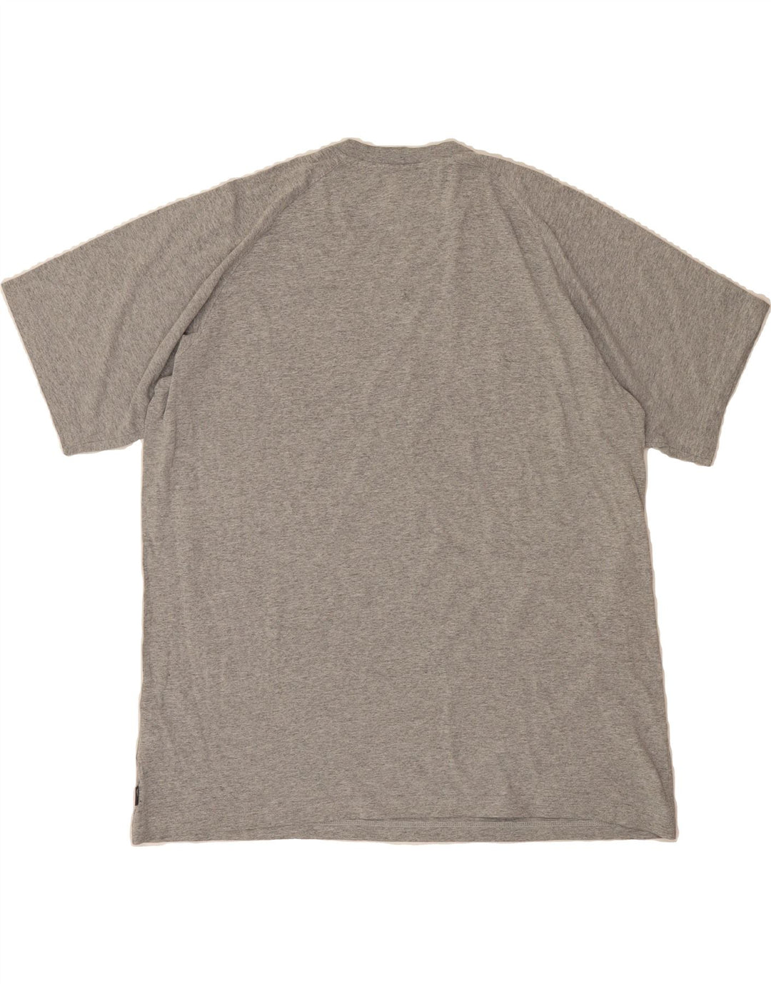 ADIDAS Mens T-Shirt Top 2XL Grey Flecked Cotton Vintage Adidas and Second-Hand Adidas from Messina Hembry 