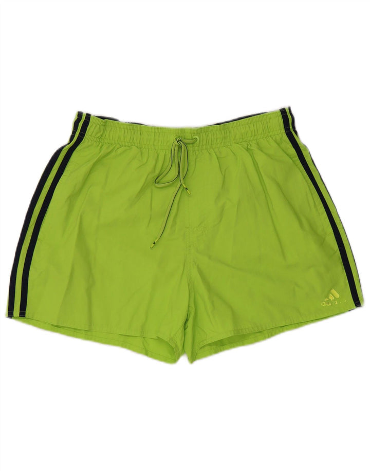 ADIDAS Mens Sport Shorts Medium Green Nylon