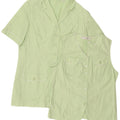 Mario Rosella Womens 2 Piece Set EU 40 Medium Green Polka Dot Cotton