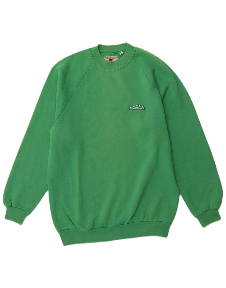 LEVI'S Mens Sweatshirt Jumper Medium Green Cotton