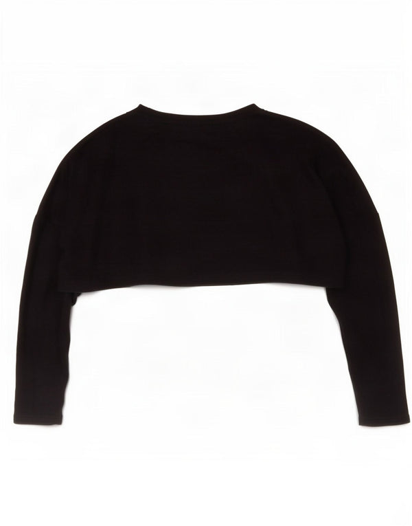 Topshop Womens Bolero Jumper UK 10 Small Navy Blue Acrylic