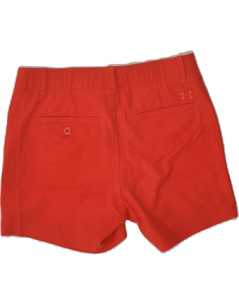 UNDER ARMOUR Womens Chino Shorts UK 4 XS W27  Red | Vintage Under Armour | Thrift | Second-Hand Under Armour | Used Clothing | Messina Hembry 