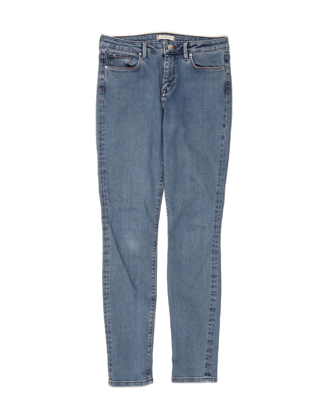 TOMMY HILFIGER Womens Skinny Jeans W30 L31 Blue Vintage Tommy Hilfiger and Second-Hand Tommy Hilfiger from Messina Hembry 