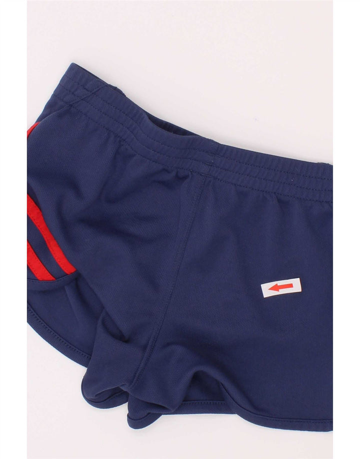 Adidas Girls Sport Shorts 4-5 Years Navy Blue Polyester