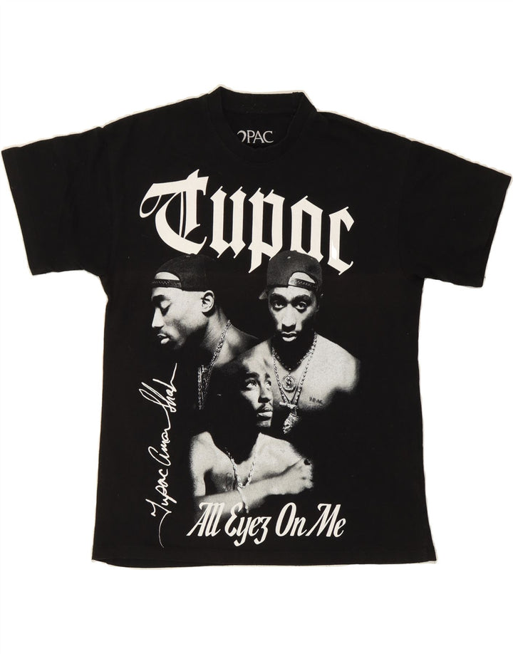 PULL & BEAR Mens 2 Pac Graphic T-Shirt Top XS Black Cotton Vintage Pull & Bear and Second-Hand Pull & Bear from Messina Hembry 