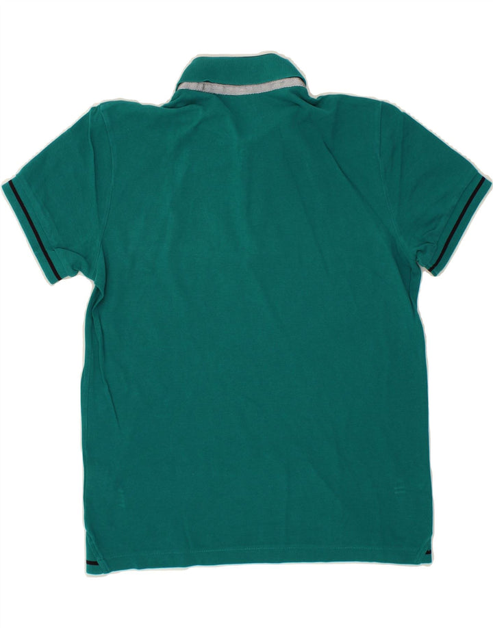 HUGO BOSS Mens Polo Shirt Small Green Cotton Vintage Hugo Boss and Second-Hand Hugo Boss from Messina Hembry 