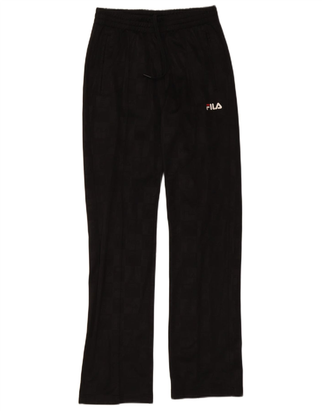 Fila Mens Graphic Tracksuit Trousers XS  Black Polyester