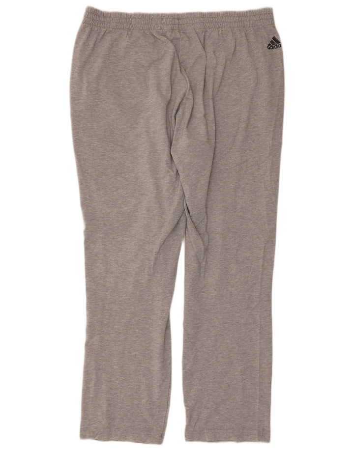 Adidas Mens Graphic Tracksuit Trousers Large  Grey