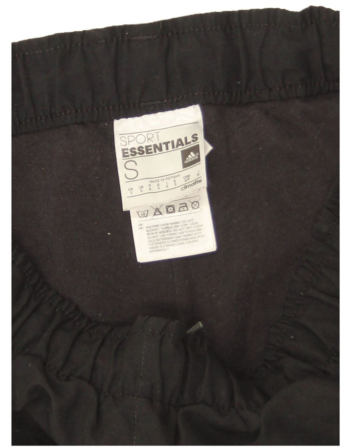 Adidas Mens Climalite Tracksuit Trousers Small  Black Polyester