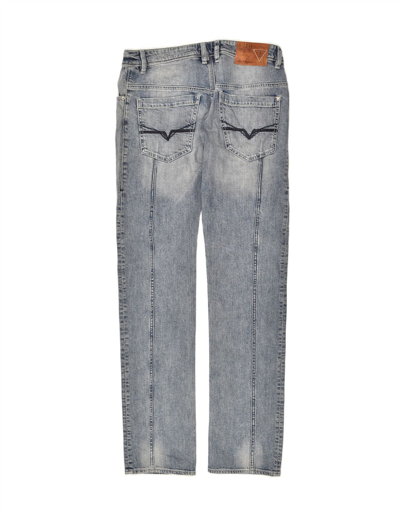 GUESS Womens Slim Jeans W36 L34  Blue Cotton Vintage Guess and Second-Hand Guess from Messina Hembry 