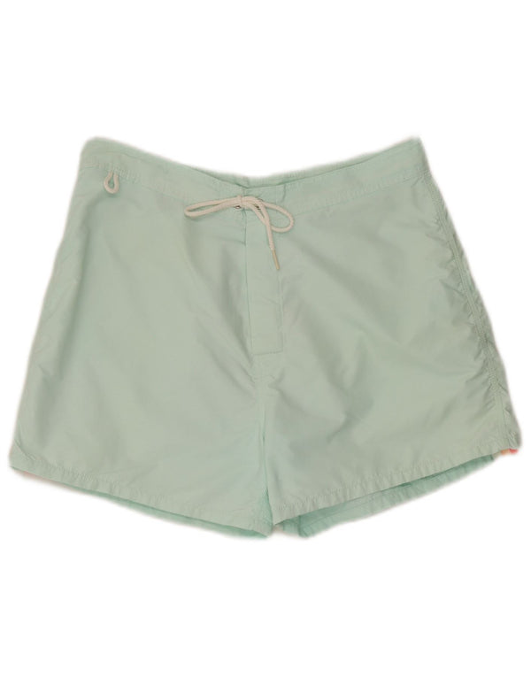 Sundek Mens Swimming Shorts Medium Turquoise Nylon