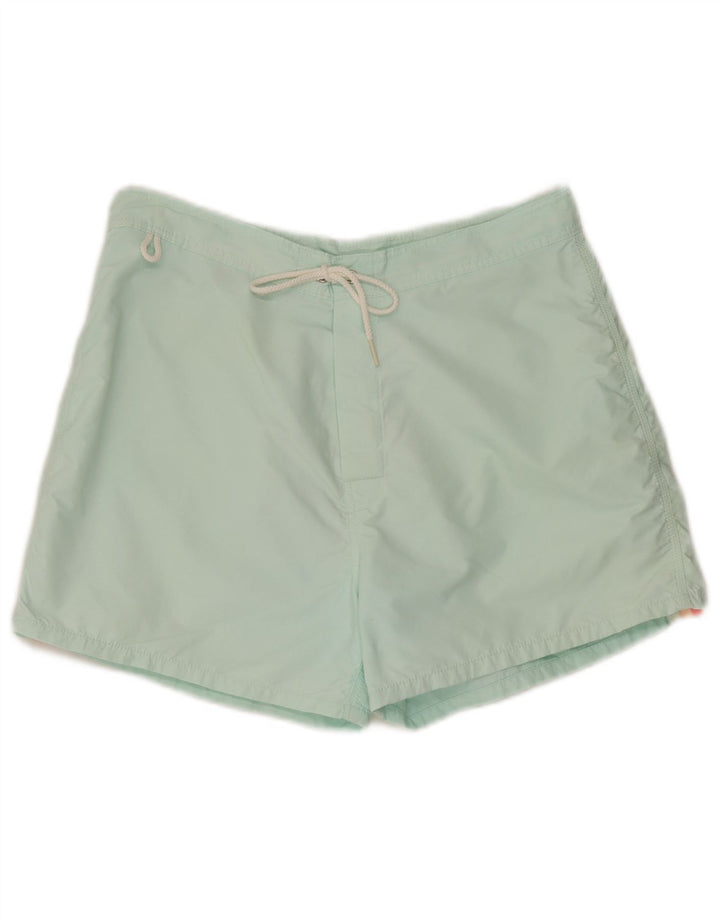 Sundek Mens Swimming Shorts Medium Turquoise Nylon