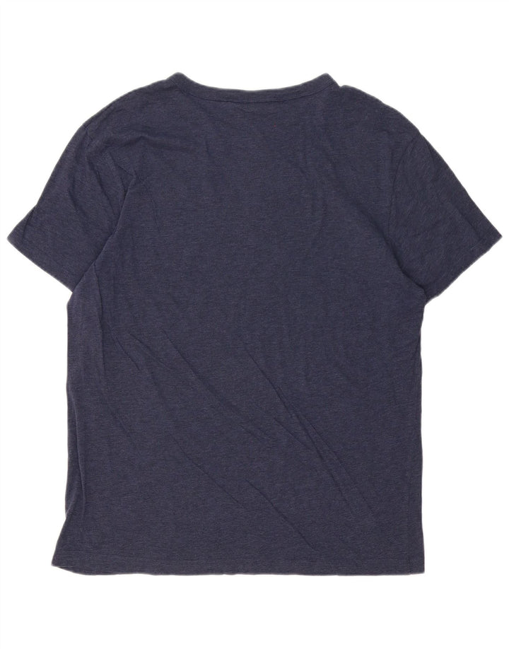 G-Star Mens Graphic T-Shirt Top XL Navy Blue