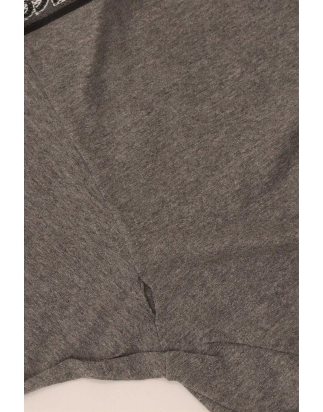 Asics Mens Graphic T-Shirt Top Medium Grey Flecked Cotton