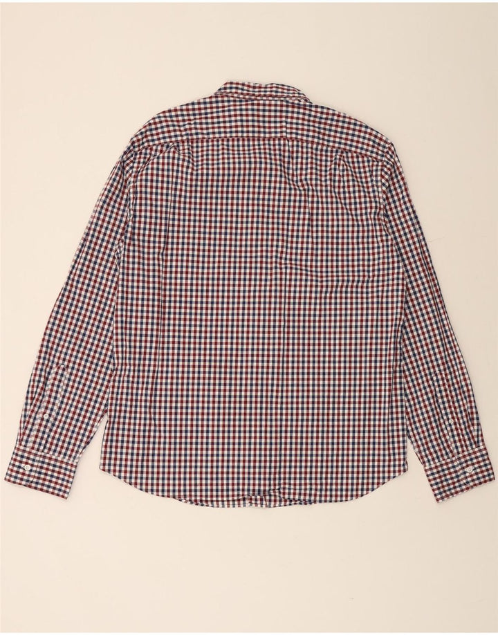 J. CREW Mens Slim Shirt XL Multicoloured Gingham Cotton