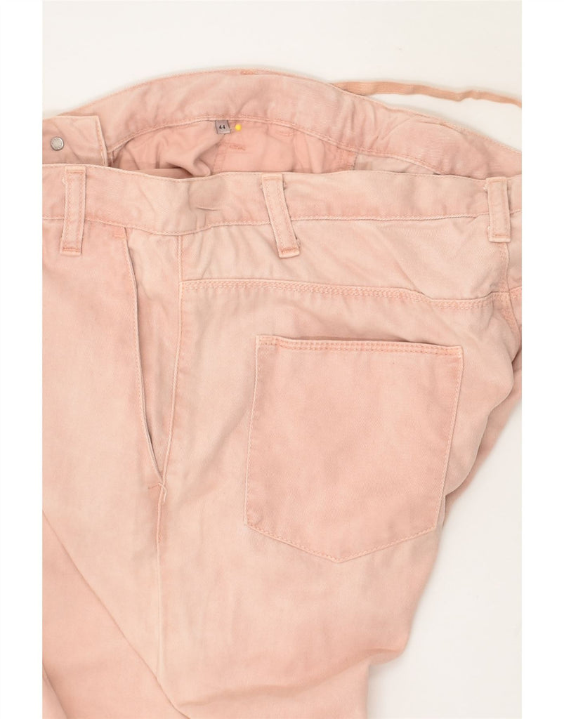 BENETTON Womens Slim Chino Trousers IT 44 Medium W34 L30 Pink | Vintage Benetton | Thrift | Second-Hand Benetton | Used Clothing | Messina Hembry 