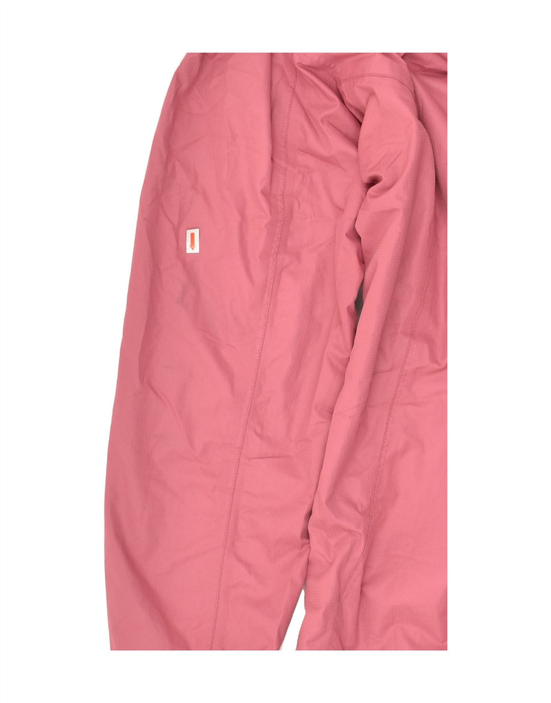 MOUNTAIN WAREHOUSE Womens Hooded Raincoat UK 14 Large  Pink Polyester | Vintage Mountain Warehouse | Thrift | Second-Hand Mountain Warehouse | Used Clothing | Messina Hembry 