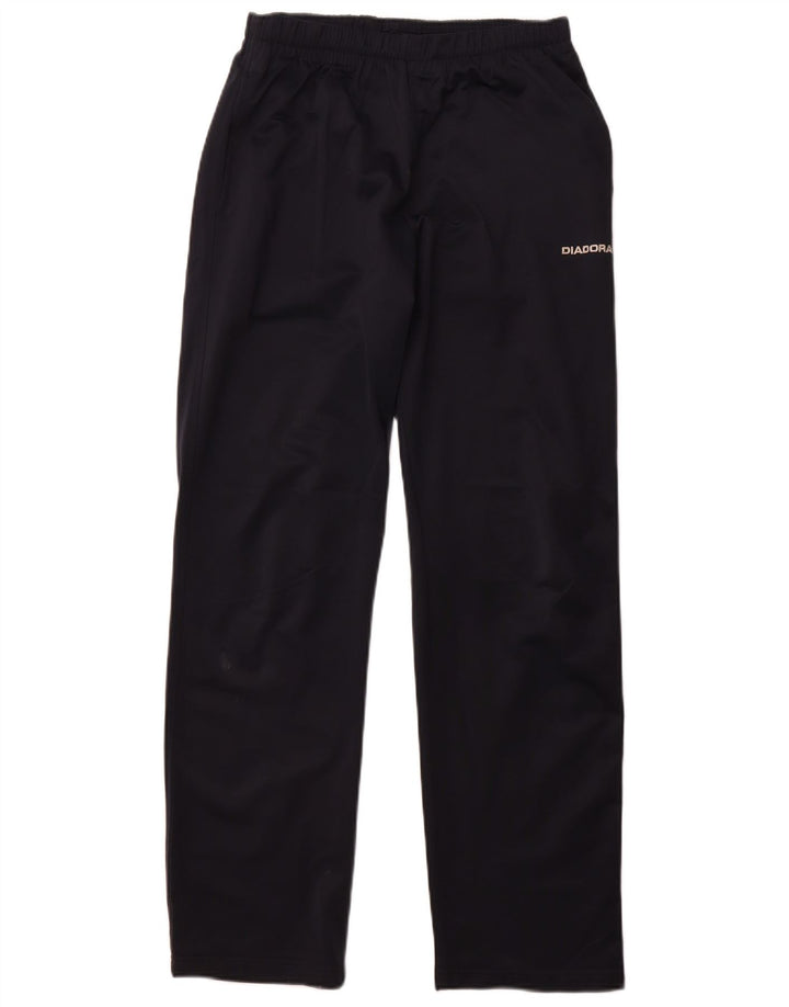 DIADORA Mens Tracksuit Trousers UK 36 Small  Navy Blue Polyester