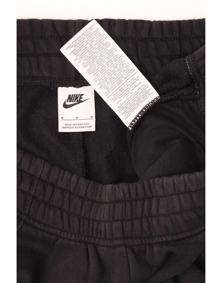 Nike Mens Tracksuit Trousers Joggers Medium Black Cotton