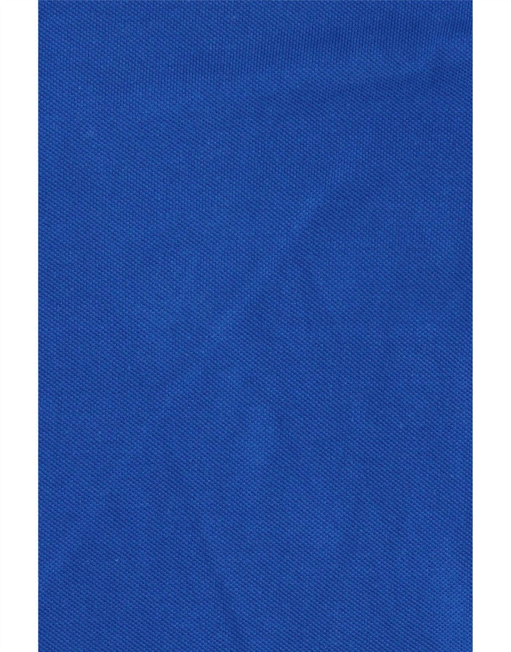Superdry Mens Polo Shirt Medium Blue Cotton