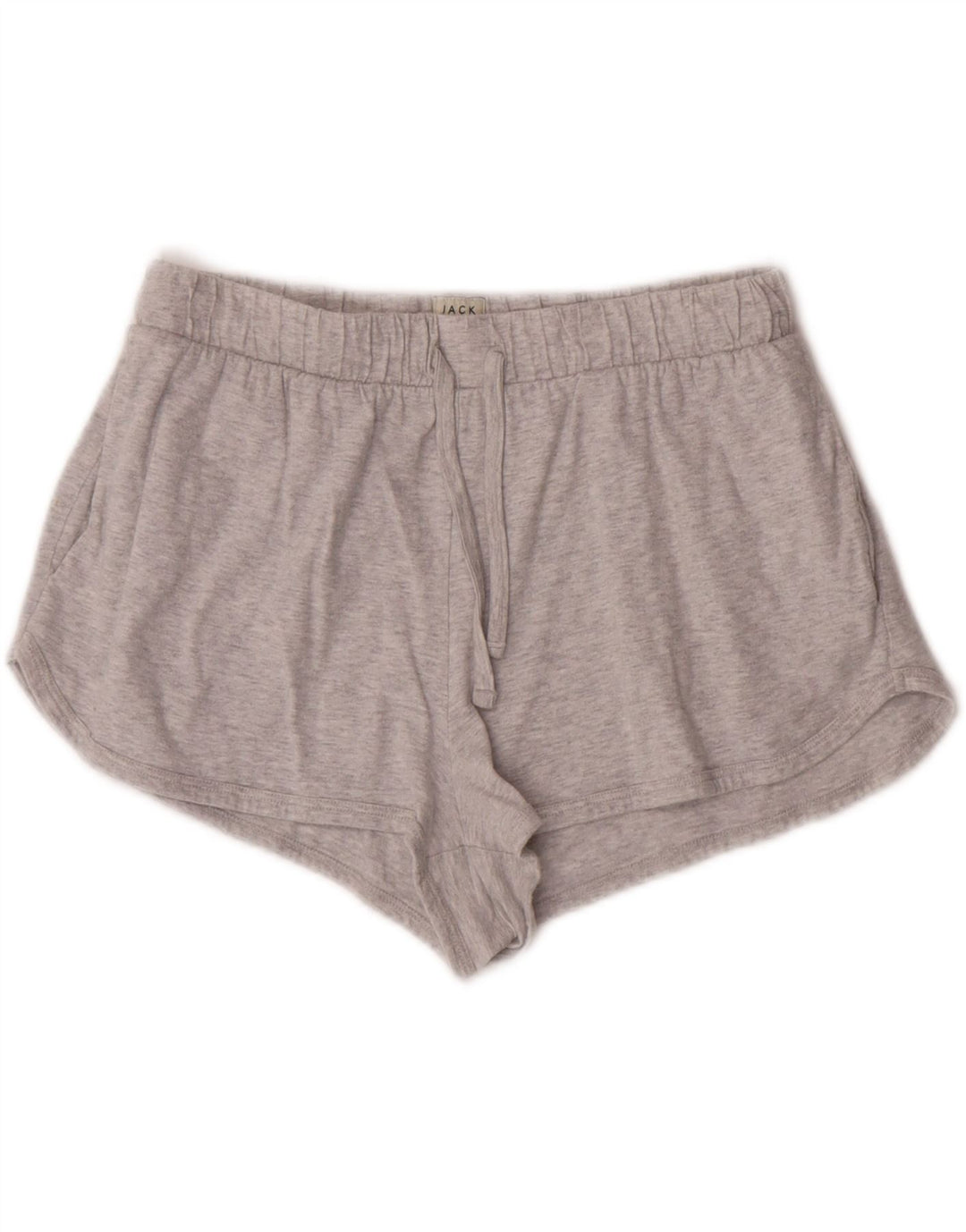JACK WILLS Womens Sport Shorts UK 10 Small Grey Cotton Vintage Jack Wills and Second-Hand Jack Wills from Messina Hembry 