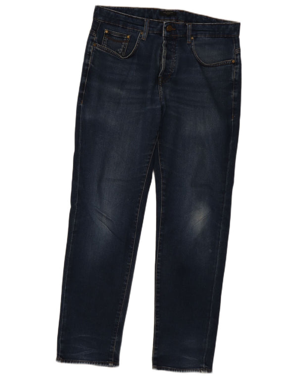 Ted Baker Mens Straight Jeans W34 L30 Navy Blue