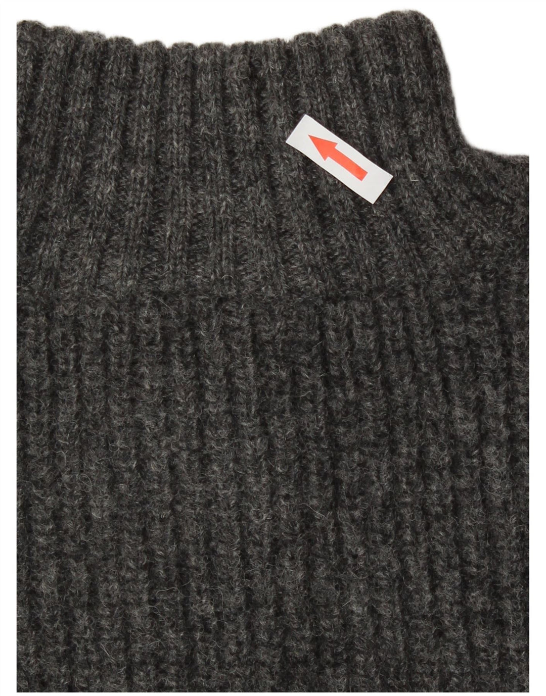 Columbia Mens Zip Neck Jumper Sweater Medium Grey Wool