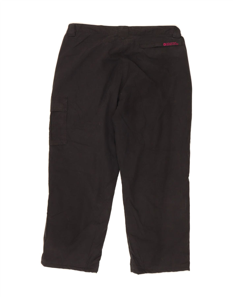 MOUNTAIN WAREHOUSE Womens Cargo Trousers UK 16 Large W36 L26 Black Vintage Mountain Warehouse and Second-Hand Mountain Warehouse from Messina Hembry 