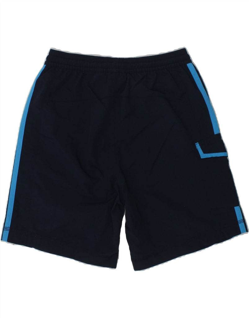 ADIDAS Boys Sport Shorts 7-8 Years Navy Blue Polyamide | Vintage Adidas | Thrift | Second-Hand Adidas | Used Clothing | Messina Hembry 