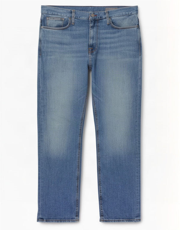 Marks & Spencer Womens Blue Harbour Straight Jeans W36 L29 Cotton