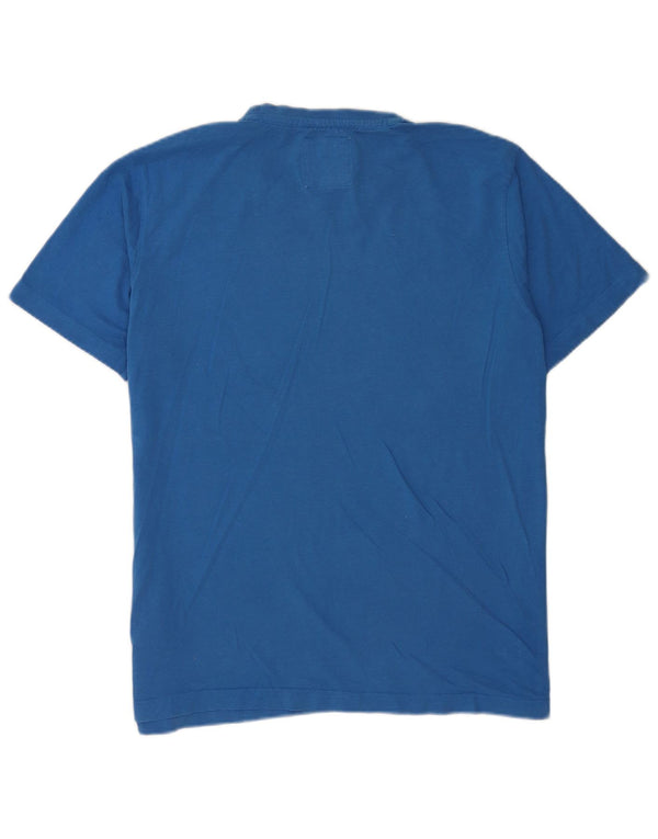 Crew Clothing Mens Short Sleeve T-Shirt Top XL Blue Cotton