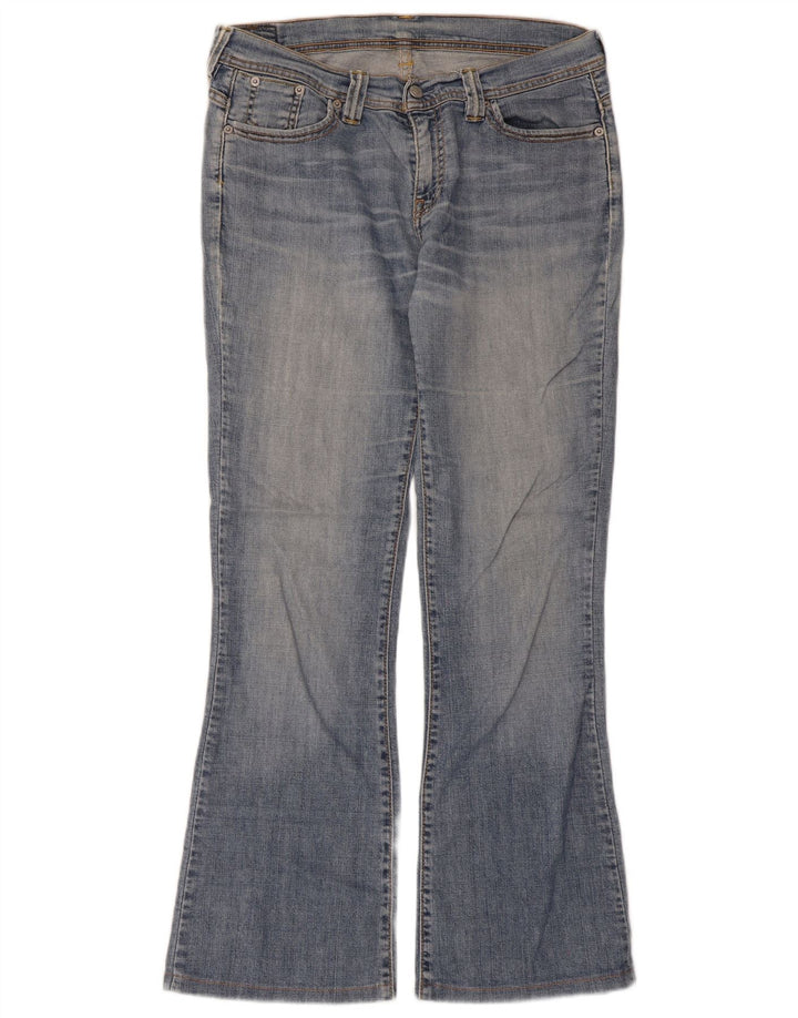 Levi's Womens Flared Jeans W32 L30 Blue Cotton