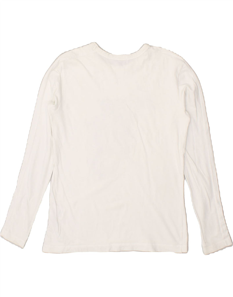 DOLCE & GABBANA Girls Graphic Top Long Sleeve 11-12 Years Small White | Vintage Dolce & Gabbana | Thrift | Second-Hand Dolce & Gabbana | Used Clothing | Messina Hembry 