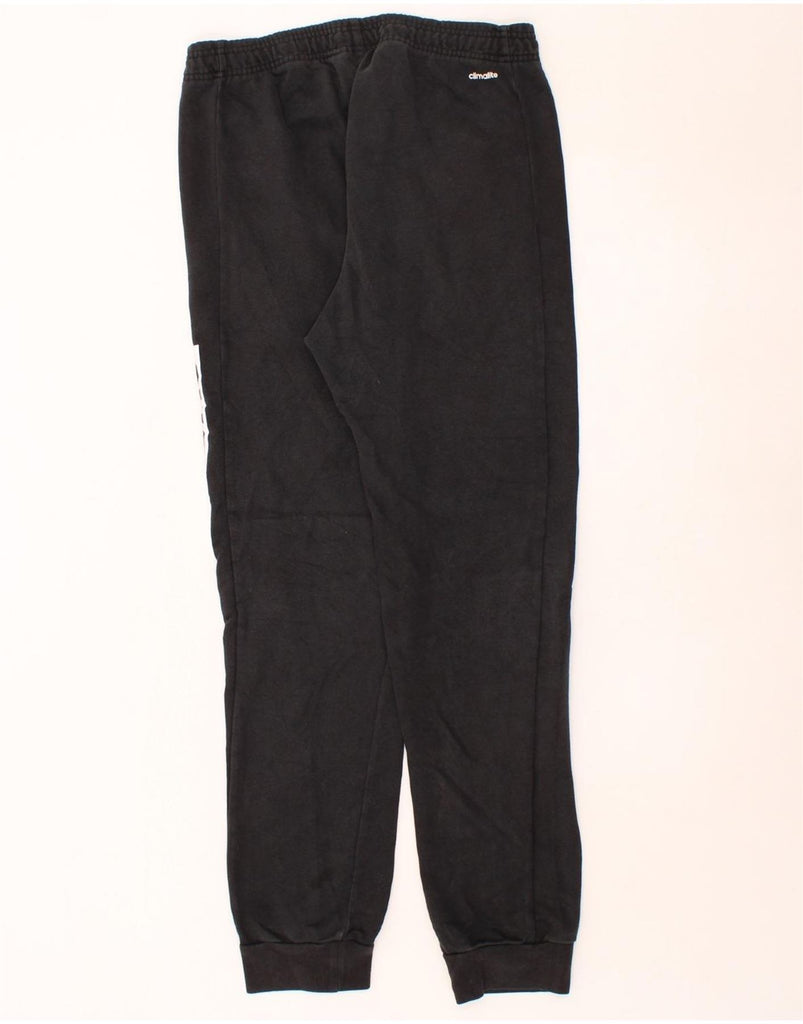 ADIDAS Mens Graphic Tracksuit Trousers Joggers Medium  Black Vintage Adidas and Second-Hand Adidas from Messina Hembry 